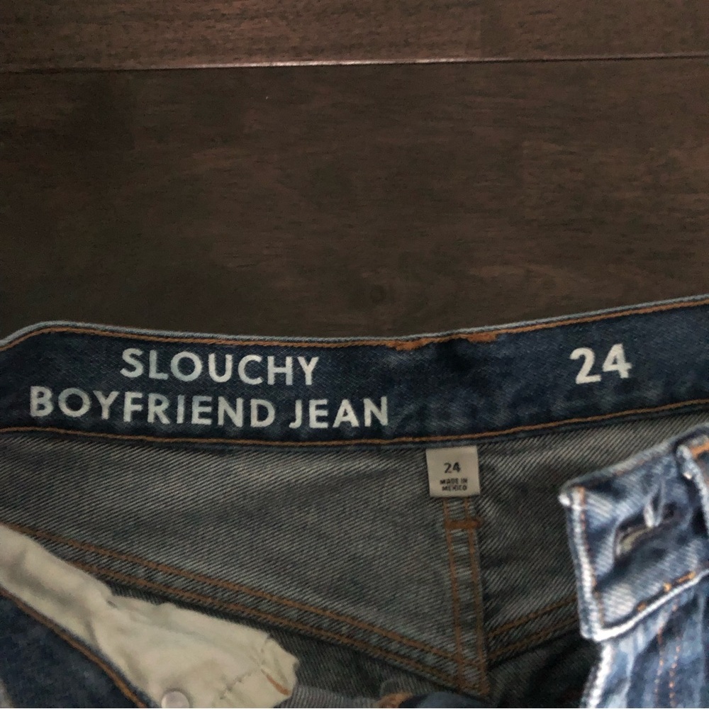 j crew boyfriend jeans size 24 - Picture 3 of 6